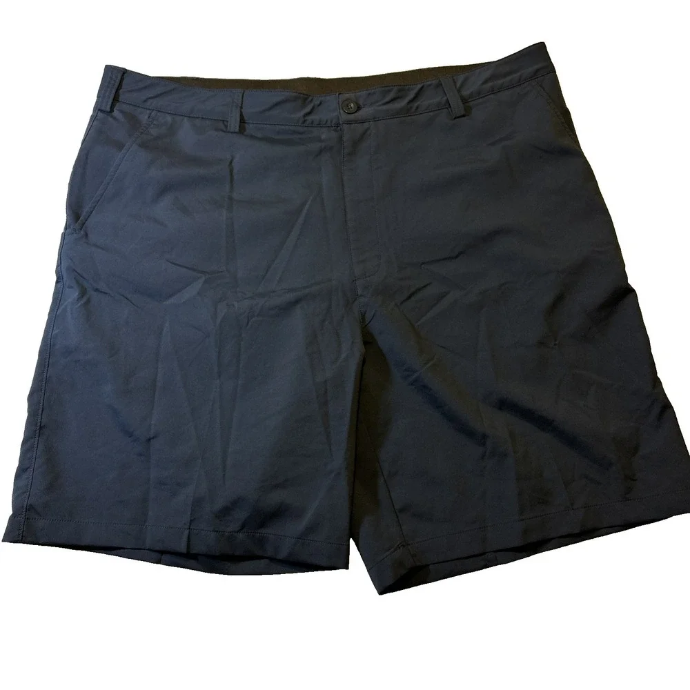 Reebok Golf Mens Navy Blue Speedwick Comfort Waistband Shorts Size 48
